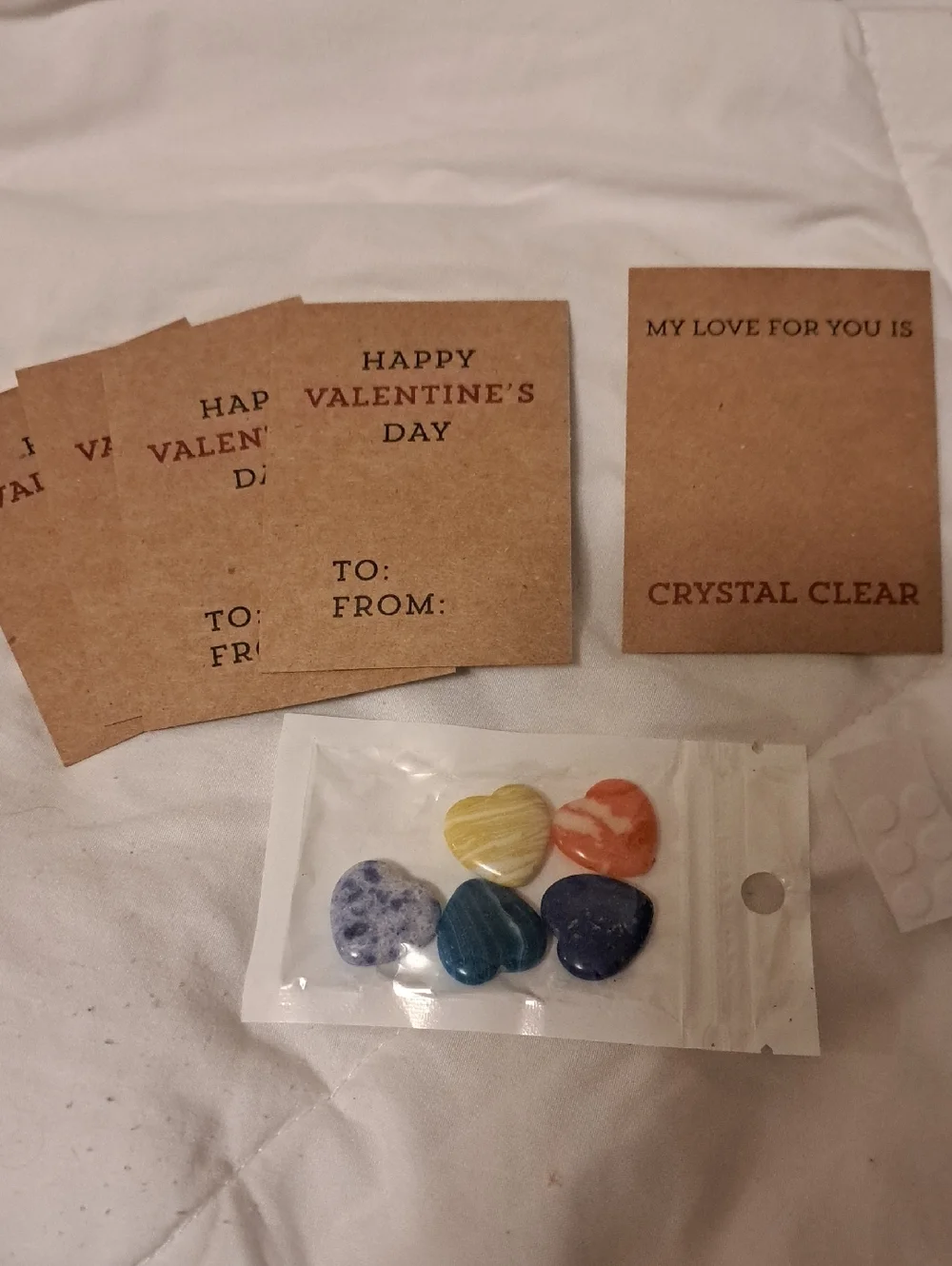 Happy Valentines Day Heart Set Of 5